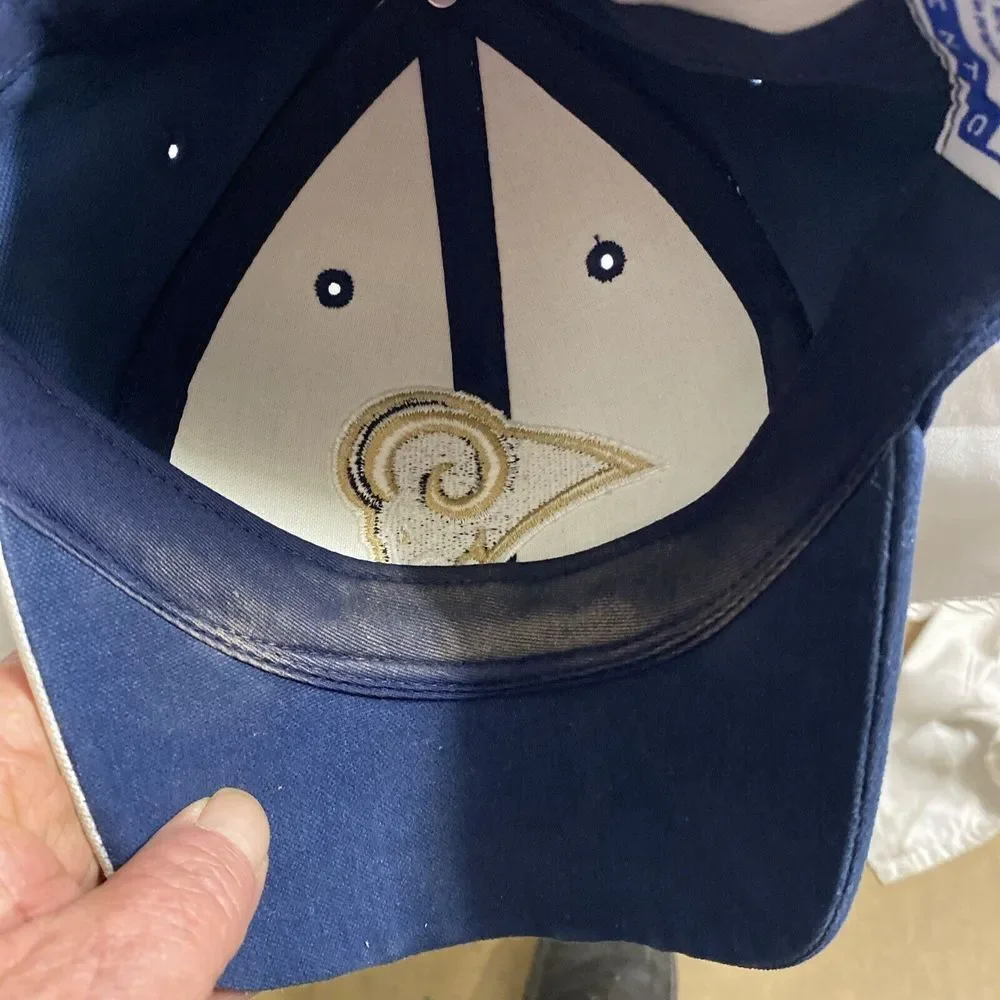 Vintage St. Louis Rams NFL Football Reebok Pro Line Authentic Adjustable Hat - Picture 8 of 8